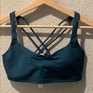 Lululemon Free to Be Strappy bra in Desert Teal